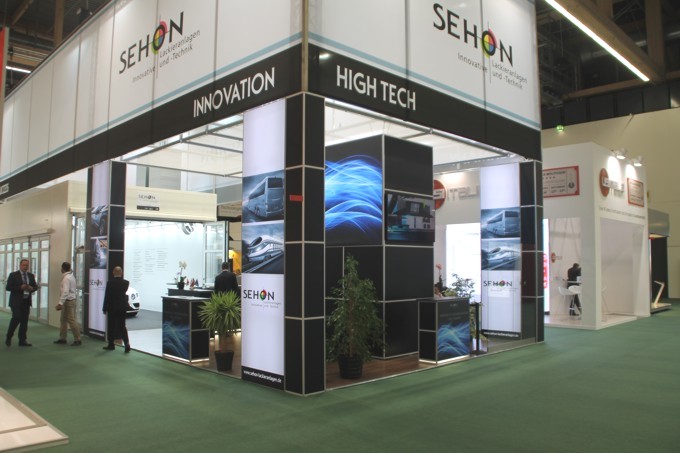 Messestand SEHON automechanika 2016