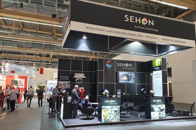 Messestand SEHON auf der Automechanika