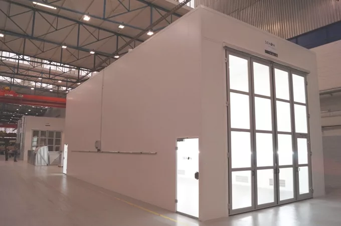SEHON Industrie-Lackierkabine