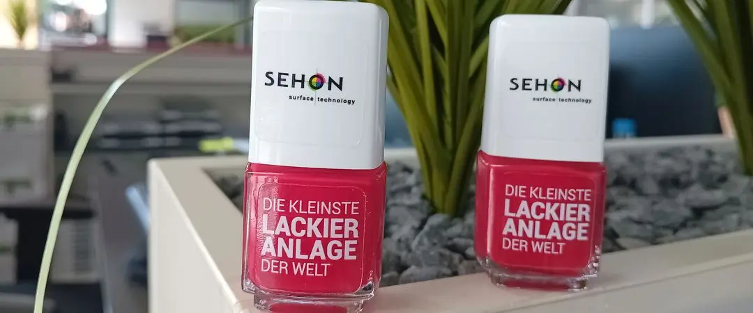 Die kleinste Lackieranlage der Welt.