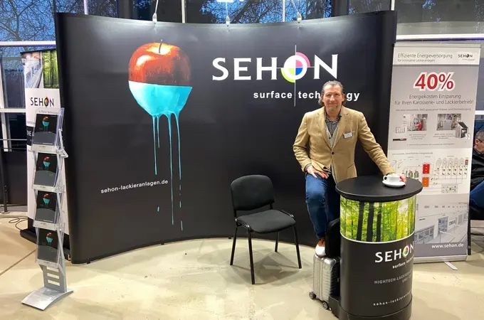 Mobiler SEHON-Messestand | Tiemo Sehon.