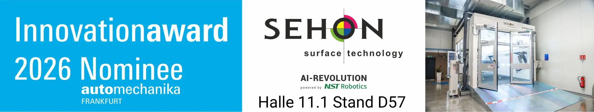 AI-REVOLUTION für den Innovation Award der Automechanika Frankfurt nominiert